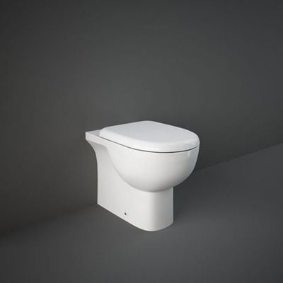 RAK Ceramics Tonique Back To Wall Toilet Pan - Alpine White - TQ18AWHA