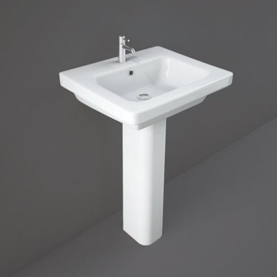 RAK Ceramics Resort 55cm Basin - 1 Tap Hole - RST0801AWHA