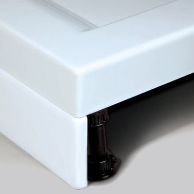 Merlyn Mstone 1200 x 900mm Offset Quadrant Shower Tray Panel Kit & Legs - DRK1