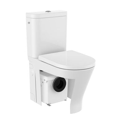Roca The Gap D-Trit Toilet with Integrated Macerator - White - A34T0N2000
