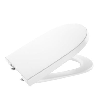 Roca The Gap Soft Close Compact Toilet Seat & Cover - White - A801D22001