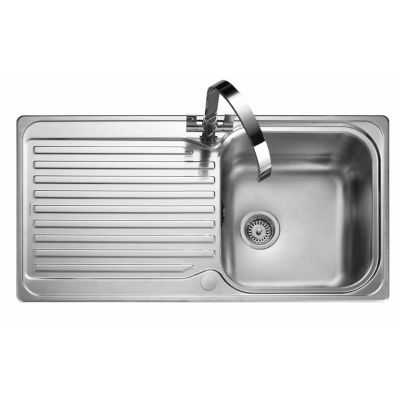 Rangemaster Sedona 1 Bowl Stainless Steel Kitchen Sink - SD9851/