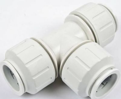 28mm Straight Connector JG Speed FIT POLY PIPE PEM0428WP 