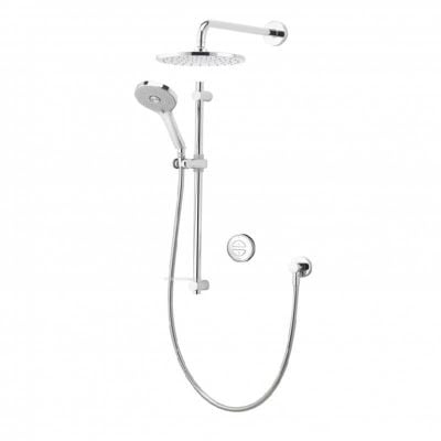 Aqualisa Unity Q Smart Shower Concealed with Adj and Wall Fixed Head - HP/Combi - UTQ.A1.BV.DVFW.20
