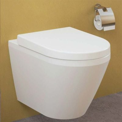 Vitra Integra Slim Soft Close Toilet Seat & Cover - White - 108-003-309