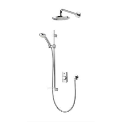 Aqualisa Visage Digital Concealed Shower, Adj. & Fixed Heads HP/Combi VSD.A1.BV.DVFW.14 - DISCONTINUED
