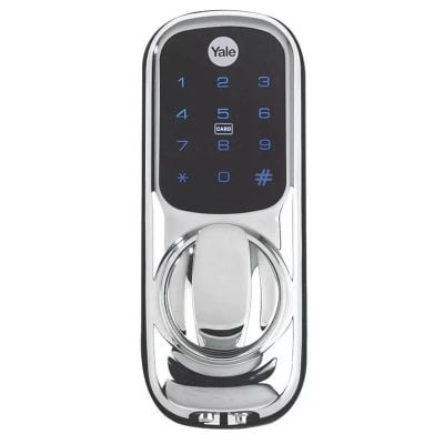 Yale Keyless Connected Smart Door Lock - Chrome - YD-01-CON-NOMOD-CH