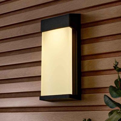 Forum Lighting Wistow Solar Wall Light 10 Lumens - Black - ZN-42039