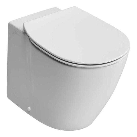 Ideal Standard Concept Freedom comfort height wall hung toilet with soft  close seat