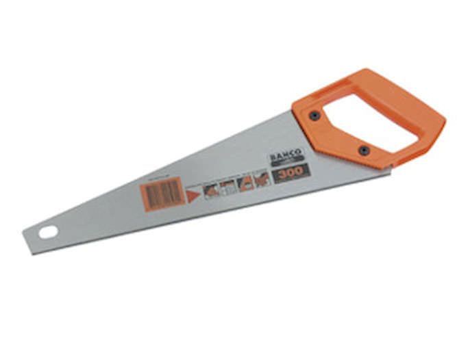 Bahco PrizeCut Toolbox Handsaw 300 14in 15 TPI Hardpoint Fleam Toothed Saw
