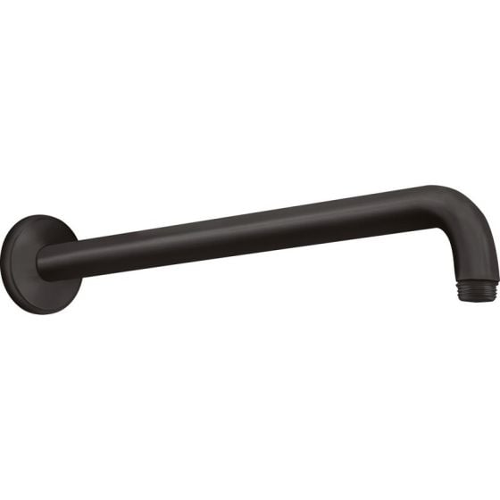 hansgrohe 27413670 38.9 cm Matt Black Shower Arm hansgrohe 27413670 38.9 cm Matt Black Shower Arm