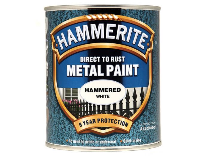 Hammerite Hammered Metal Paint White 750ml Hmmhfw750 Trading Depot - Hammerite High Heat Paint Colours