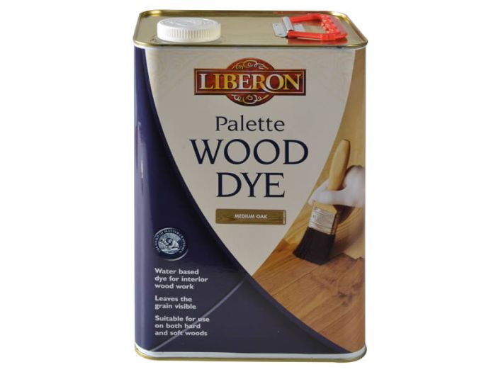 Liberon Interior Floor and Woodwork Palette Wood Dye - All Colours