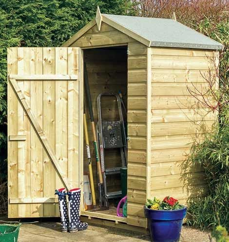 buy rowlinson oxford shed with lean-to 4x3