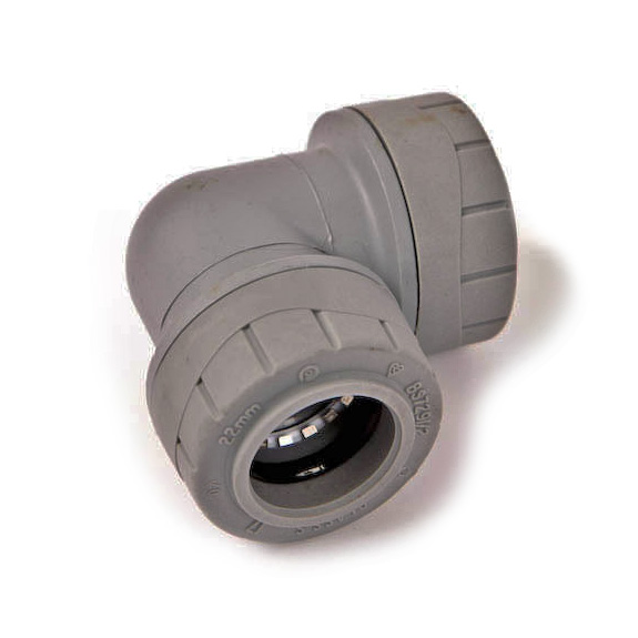 PB022 Polyplumb 22mm Straight Coupler Coupling Connector Polypipe Fitting 