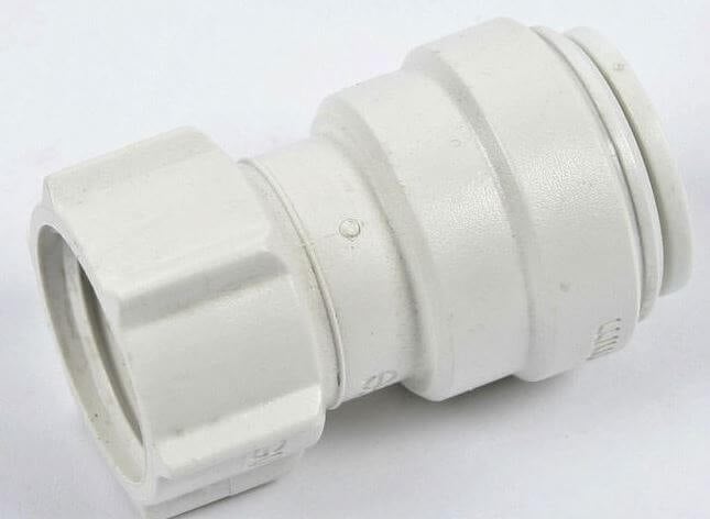 PEM3201W JG Speed Fit & Fast Track Tube 15 X 1/2" FEMALE COUPLER/TAP CONNECTOR
