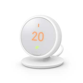 Google Nest Thermostat E Frosted Display